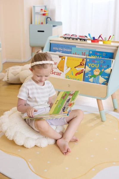 Hape Transforniture - Read & Draw Sling Bookshelf