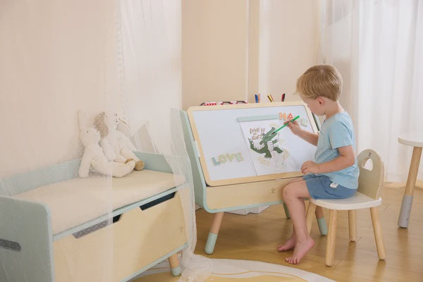 Hape Transforniture - Read & Draw Sling Bookshelf