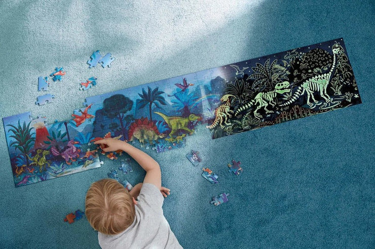 Hape Dinosaur Puzzle - Glow in the Dark