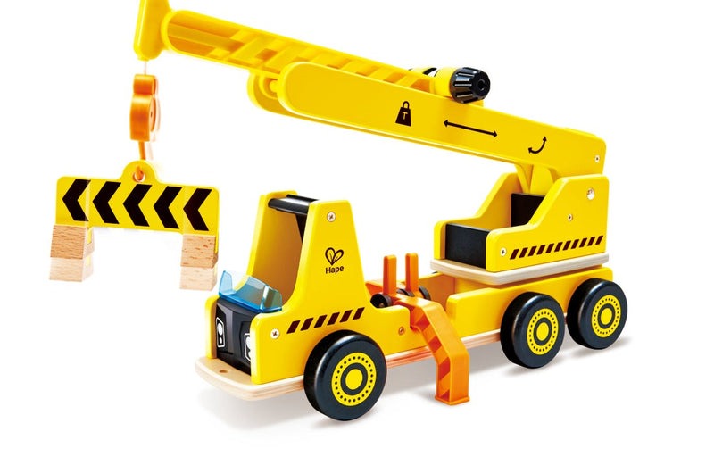 Hape Mobile Crane & Construction Set