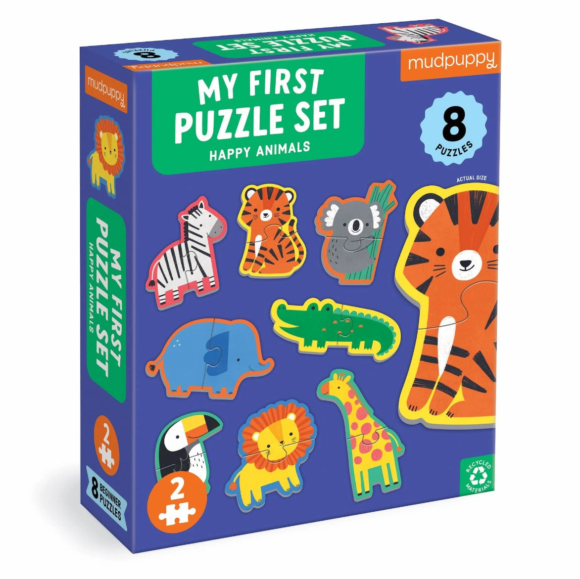 My First Puzzle Set - Happy Animals