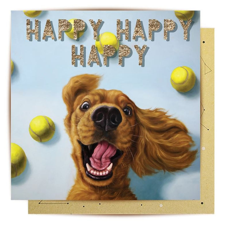 Happy Happy Happy Card