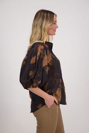 Briarwood Harlow Top - Black Floral - Last One