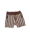 Knit Shorts - Chocolate Stripe Was $60 Now