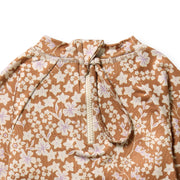 Hazel Floral Cutwork Rashie Swimset