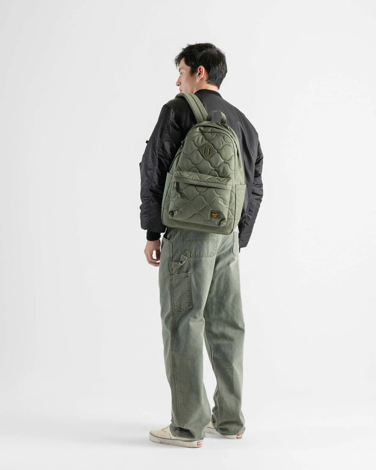 Herschel Heritage Quilted Capsule Tote - Beetle