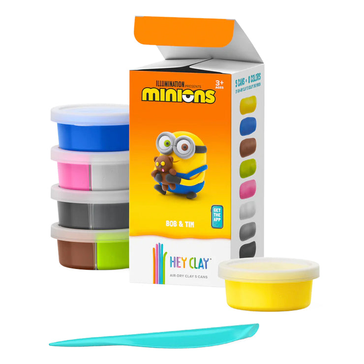 Hey Clay - Minions Bob & Tim (5 Cans)