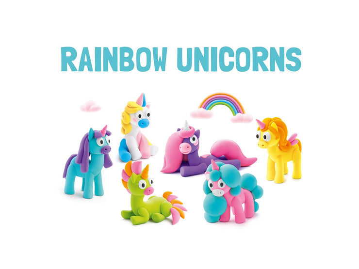 Hey Clay - Rainbow Unicorns (15 Cans)