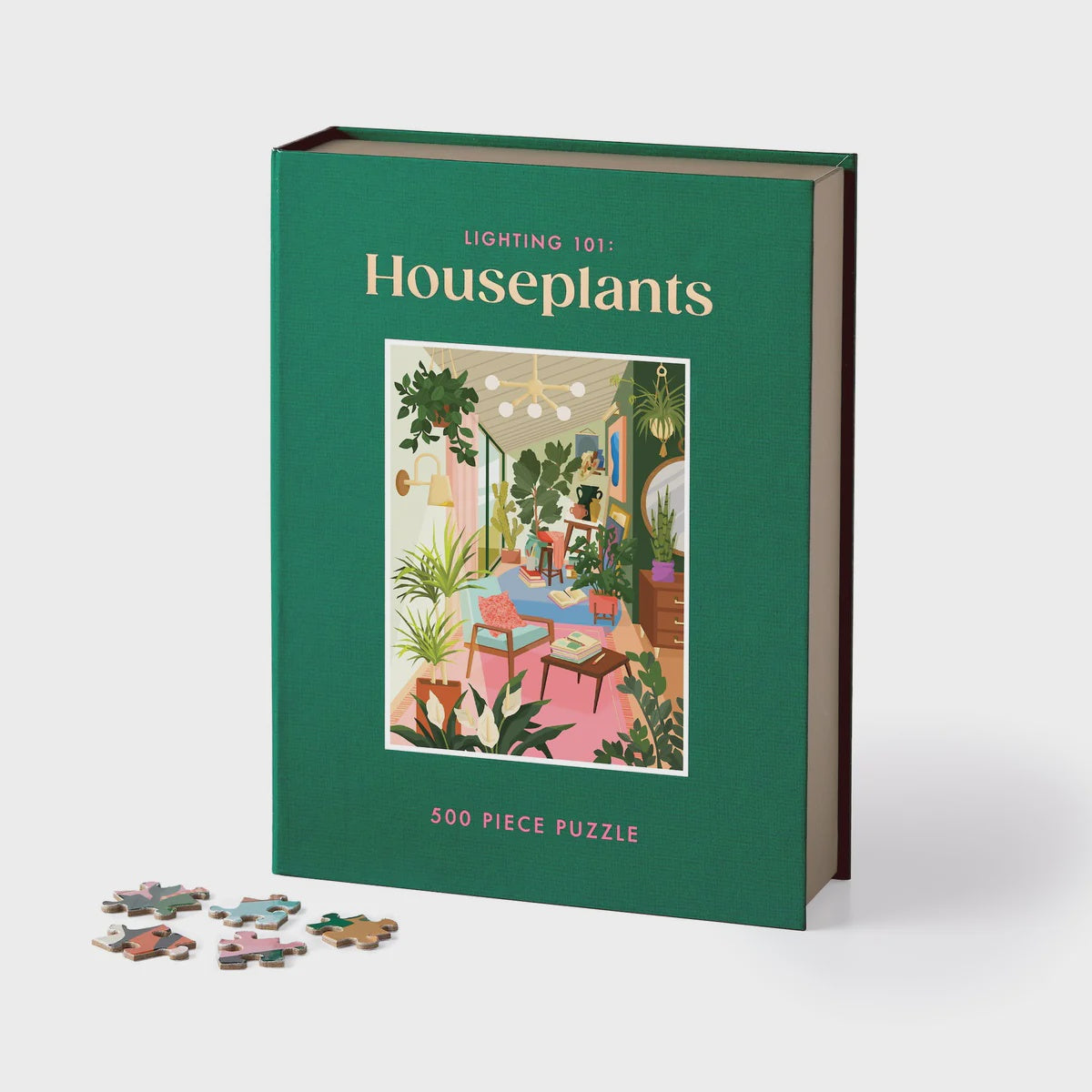 Lighting 101 Houseplants 500 Piece Book Puzzle