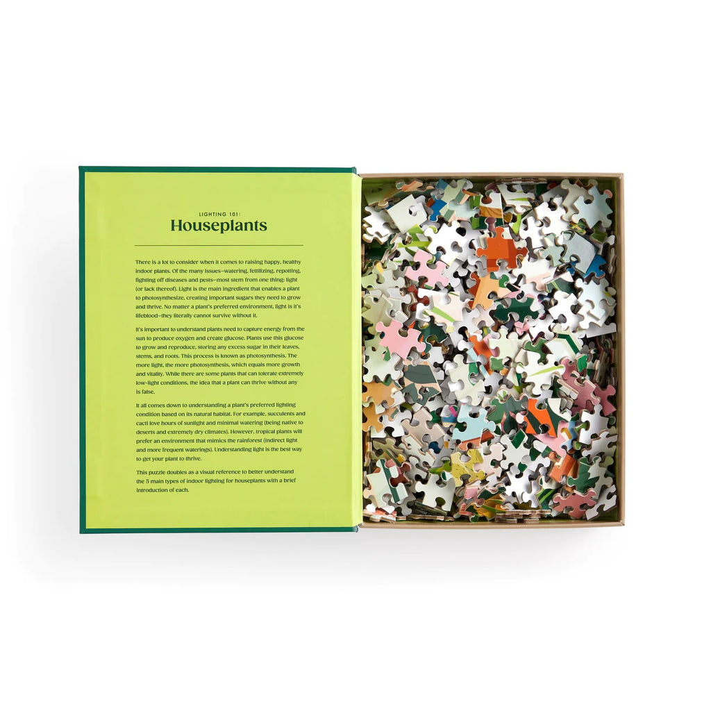 Lighting 101 Houseplants 500 Piece Book Puzzle