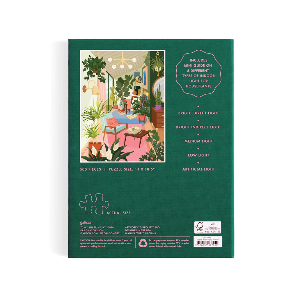 Lighting 101 Houseplants 500 Piece Book Puzzle