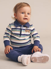 Stripe Hiding Polo