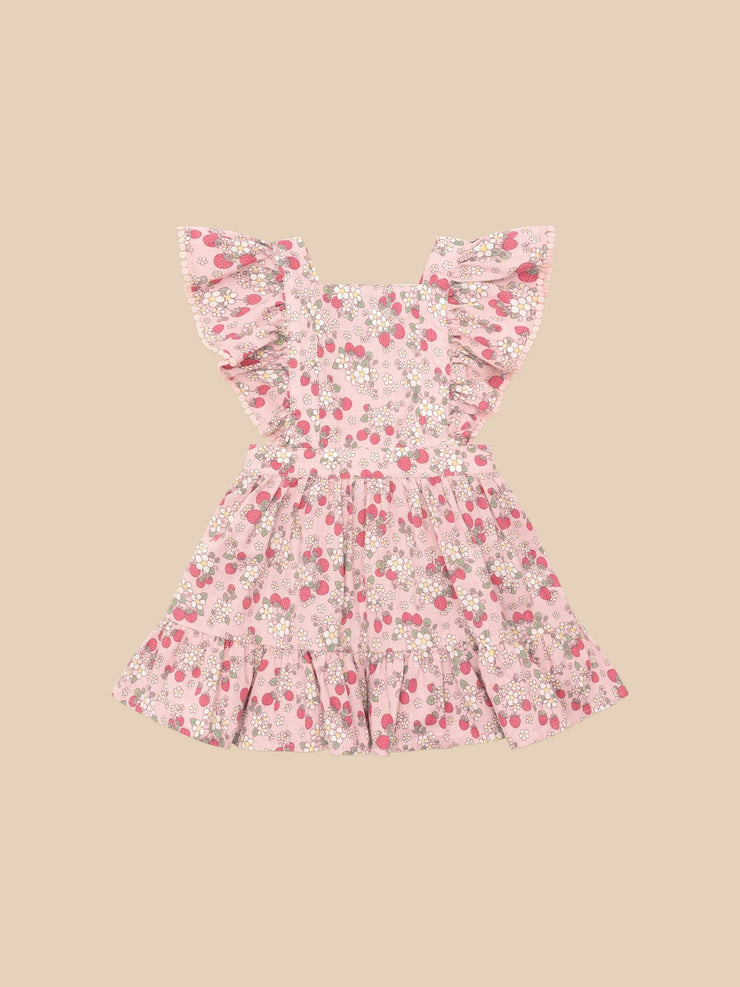 Vintage Strawberry Ruffle Dress Last One Was $90 Now
