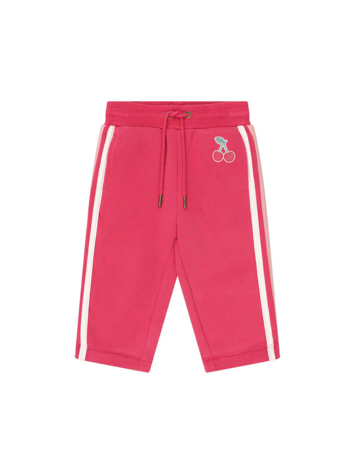 Cherry Racer Stripe Trackpant Last Sizes Was $75 Now