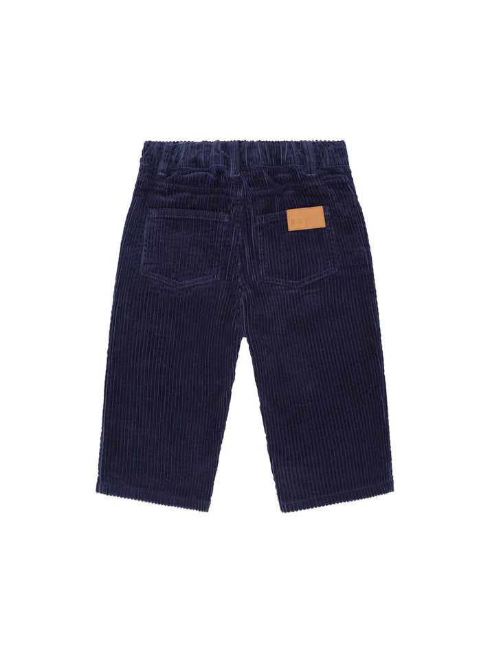 Cord Wide Leg Pant - Navy Was $90 Now