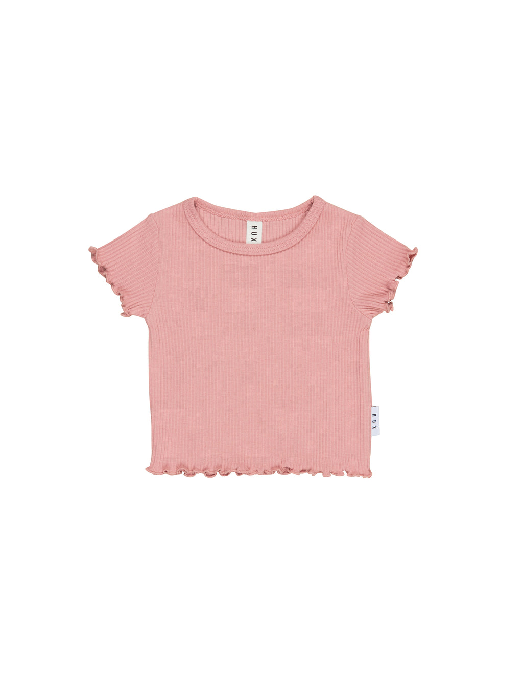 Dusty Rose Rib Tee - Rose Was $49.90 Now