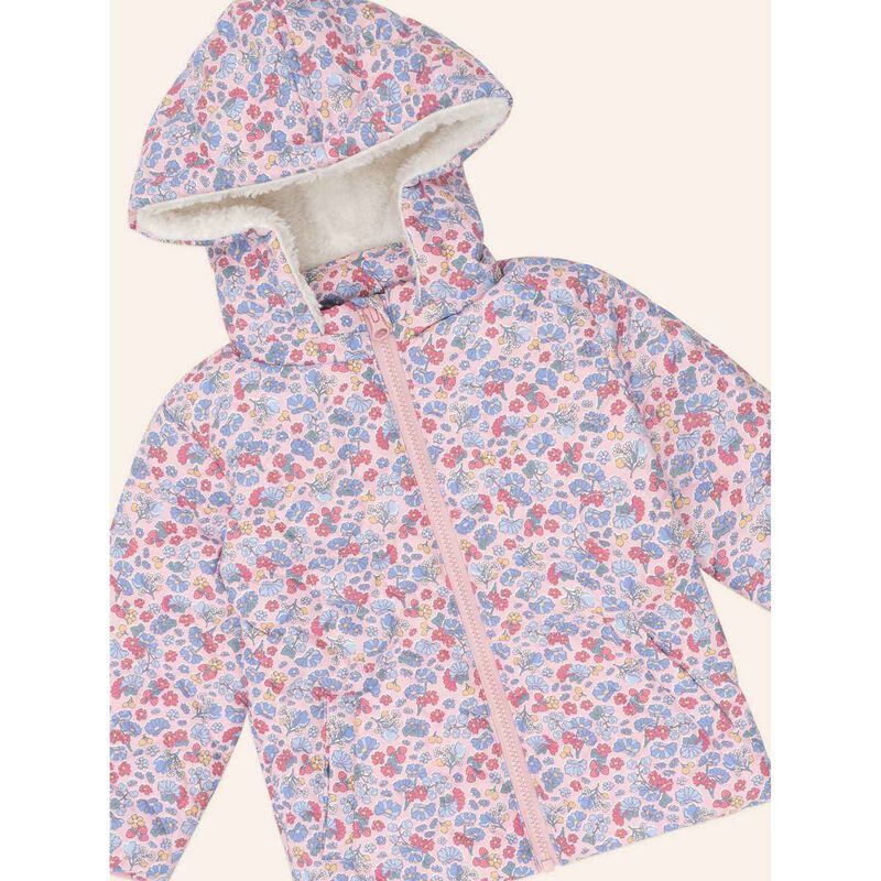 Heart Floral Quilted Puffer Jacket Last One Was $145 Now