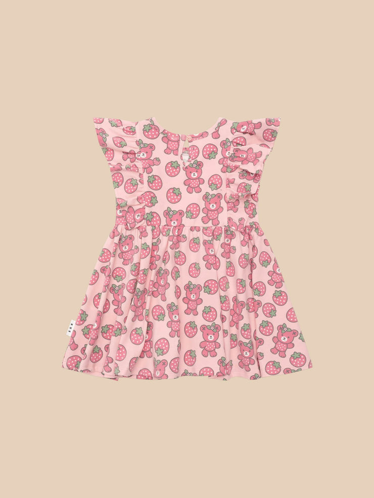 Berry Bear Frill Dress Was $80 Now