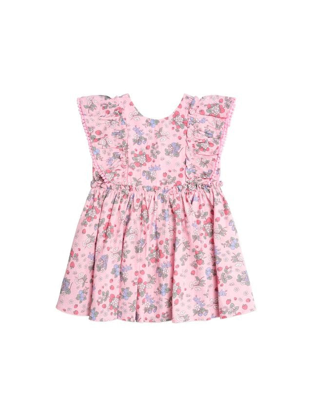 Strawberry Garden Sunday Best Dress - Strawberry