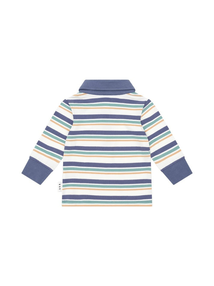 Stripe Hiding Polo