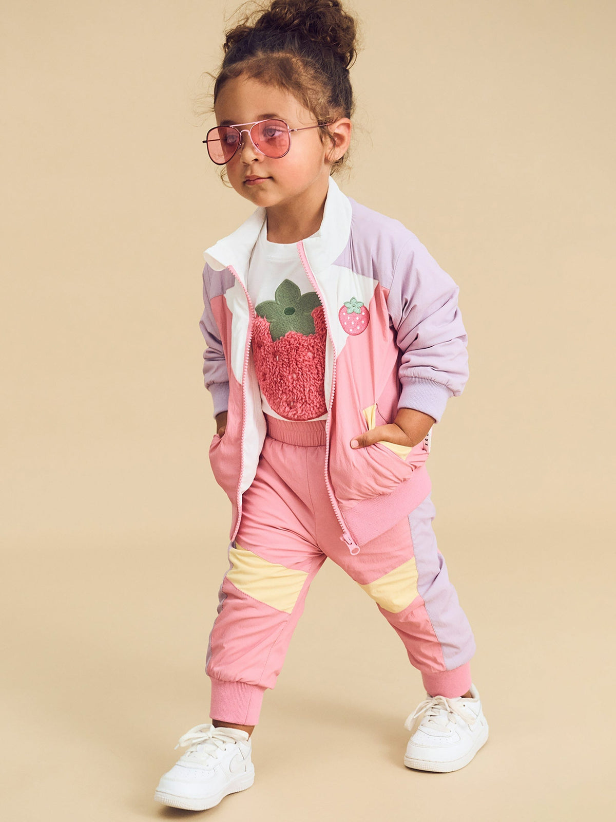 Strawberry Windbreaker Was $140 Now
