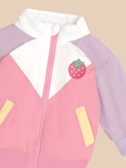 Strawberry Windbreaker Was $140 Now