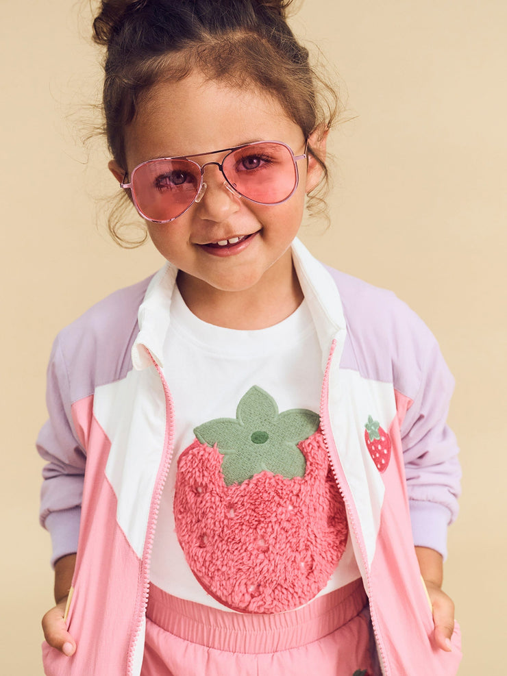Strawberry Windbreaker Was $140 Now