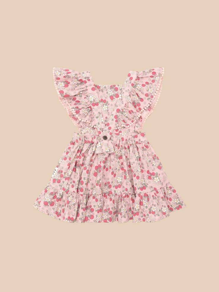 Vintage Strawberry Ruffle Dress Last One Was $90 Now