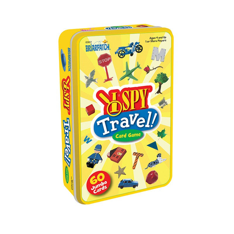 Due October I Spy Travel Card Tin Game