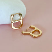 Heart & Lock Huggies