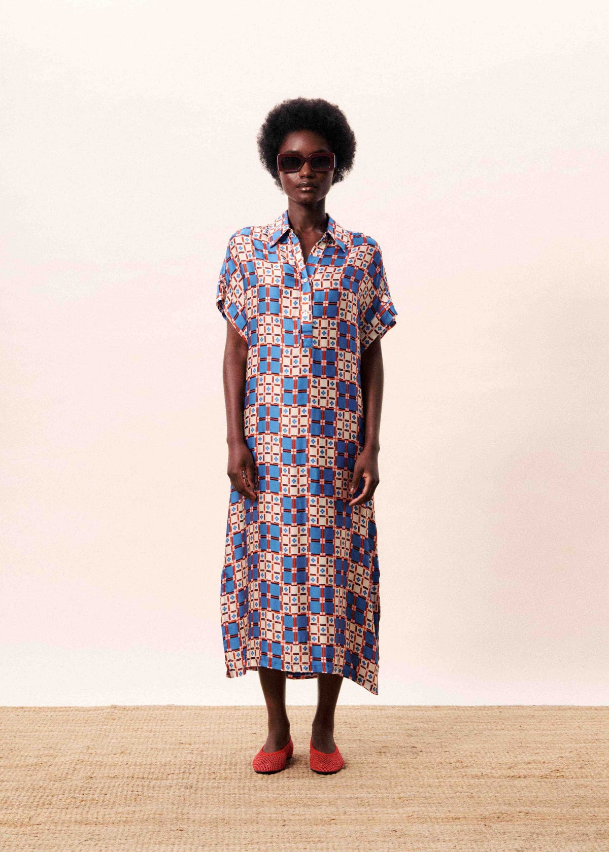 Canopus Dress - Azulejos
