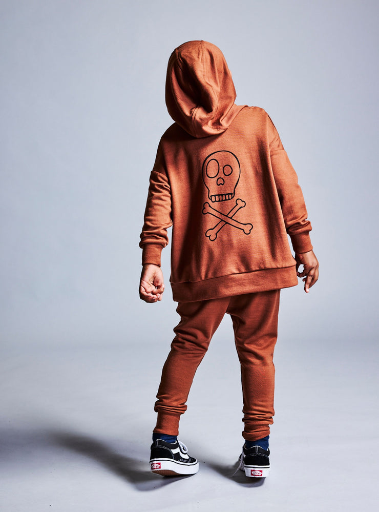 Merino Jagger Hoodie - Clay