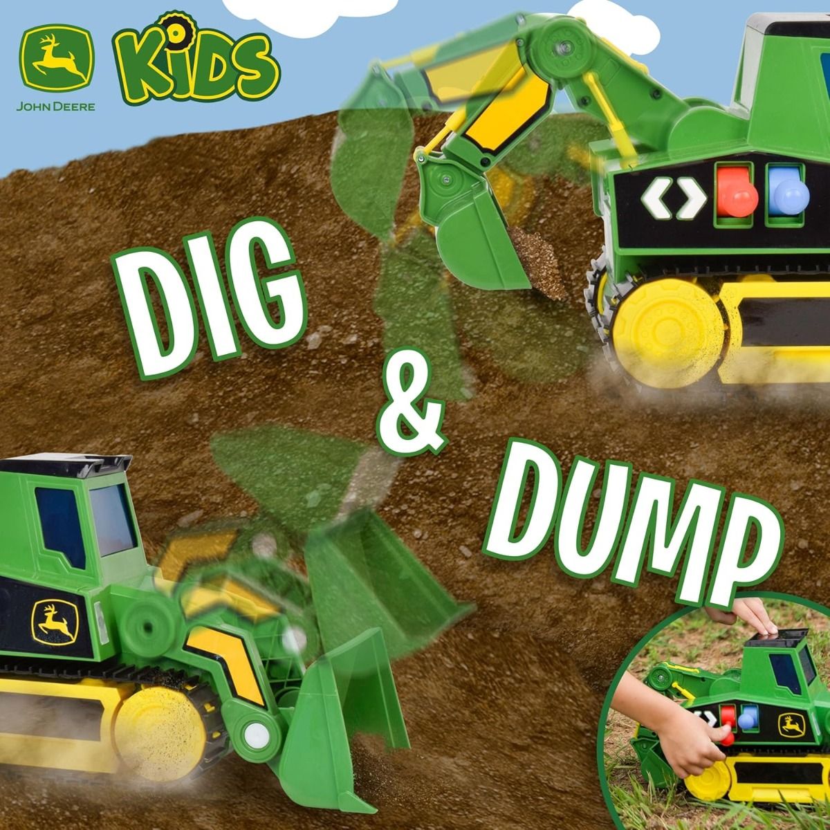 John Deere 2in1 Mega Excavator