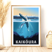 Kaikoura Whale Watching Print
