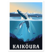 Kaikoura Whale Watching Print