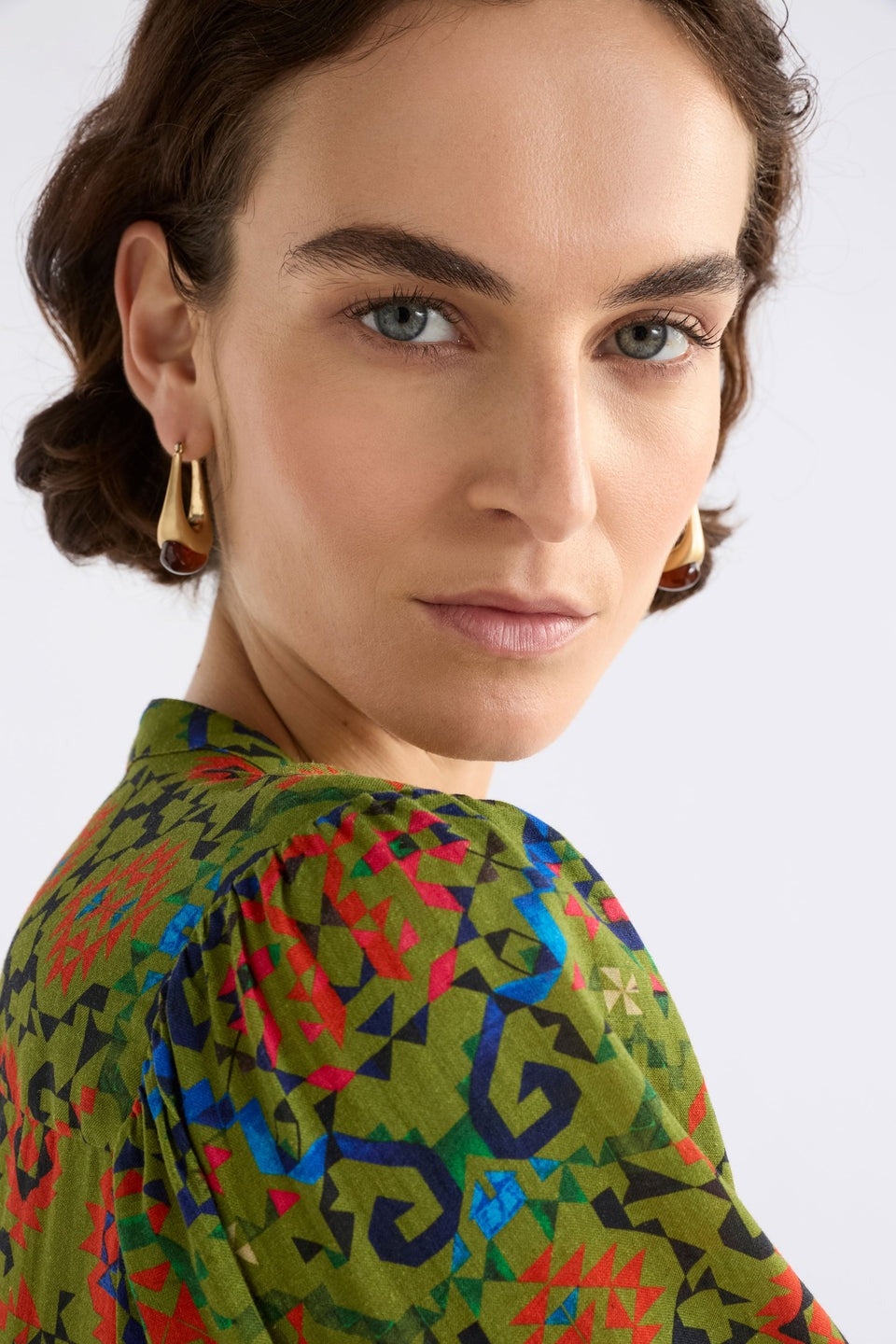 Elk Korvvo Long Hoop Earrings