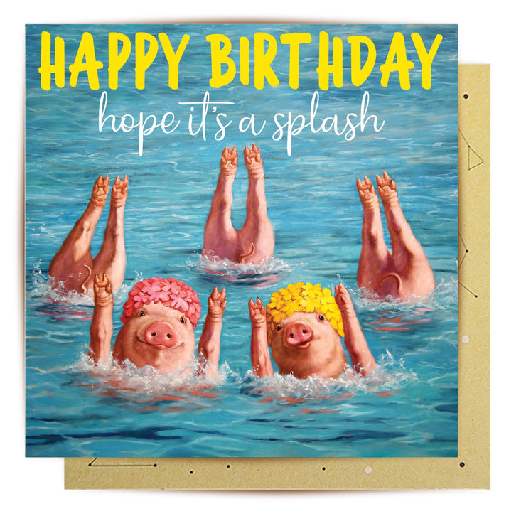 Synchronised Birthday Card