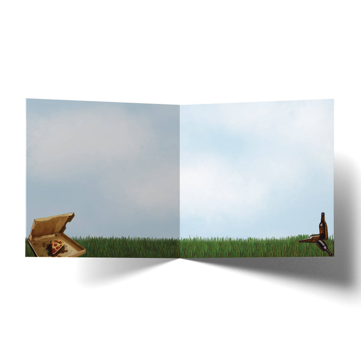 When Human Is Away Card