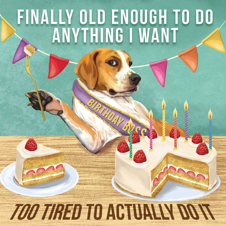 Finally Old Enough Card - Coming Soon