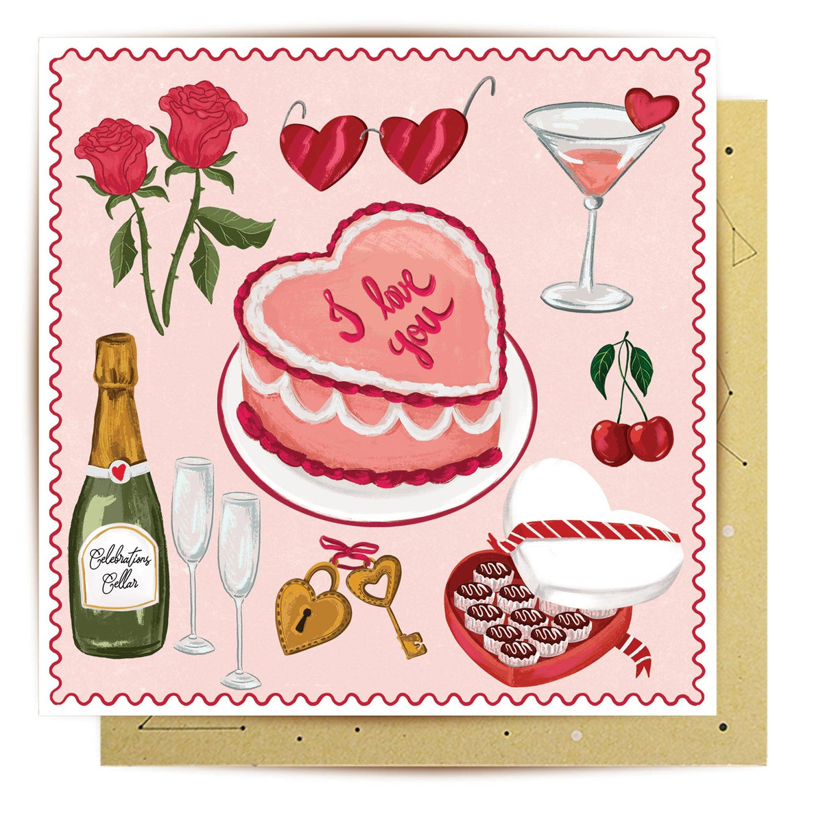 All About My Valentine Card