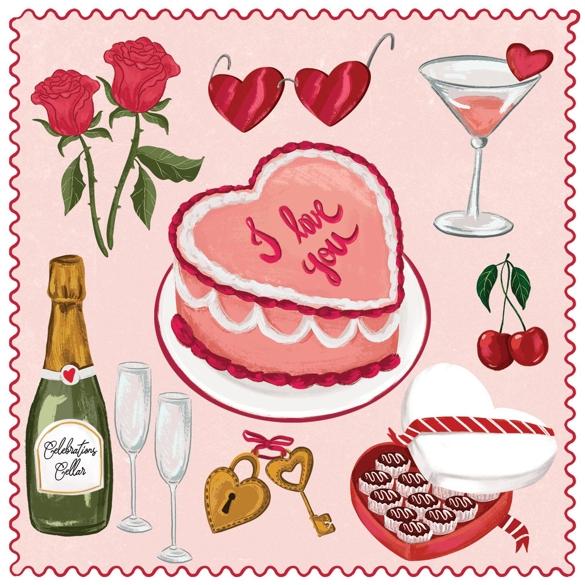 All About My Valentine Card