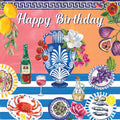 Mediterranean Birthday Card