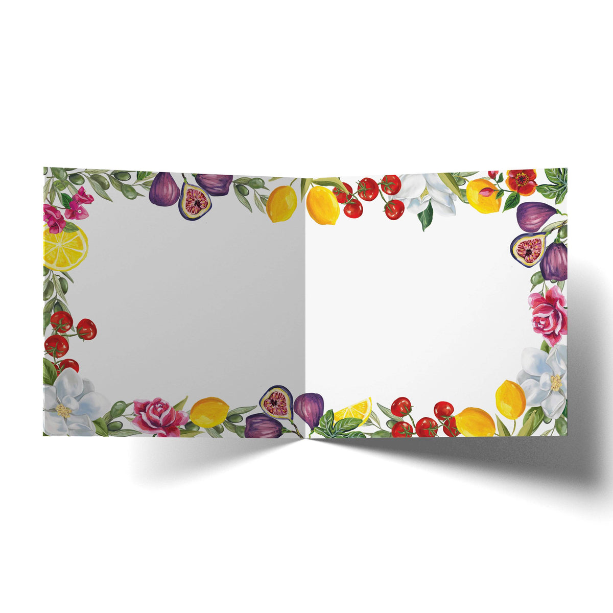 Mediterranean Summer Pattern Birthday Card