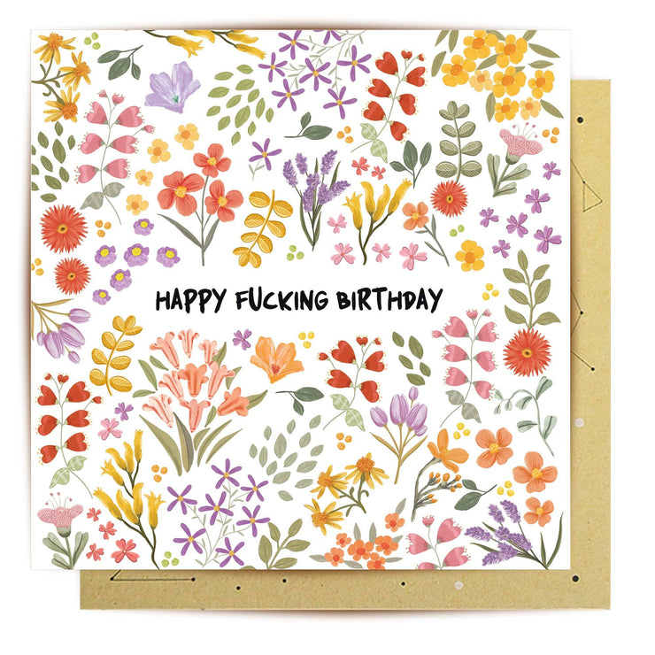Happy F*king Birthday Card - Coming Soon