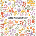 Happy F*king Birthday Card