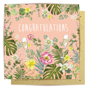 Floral Congratulations Card