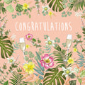 Floral Congratulations Card