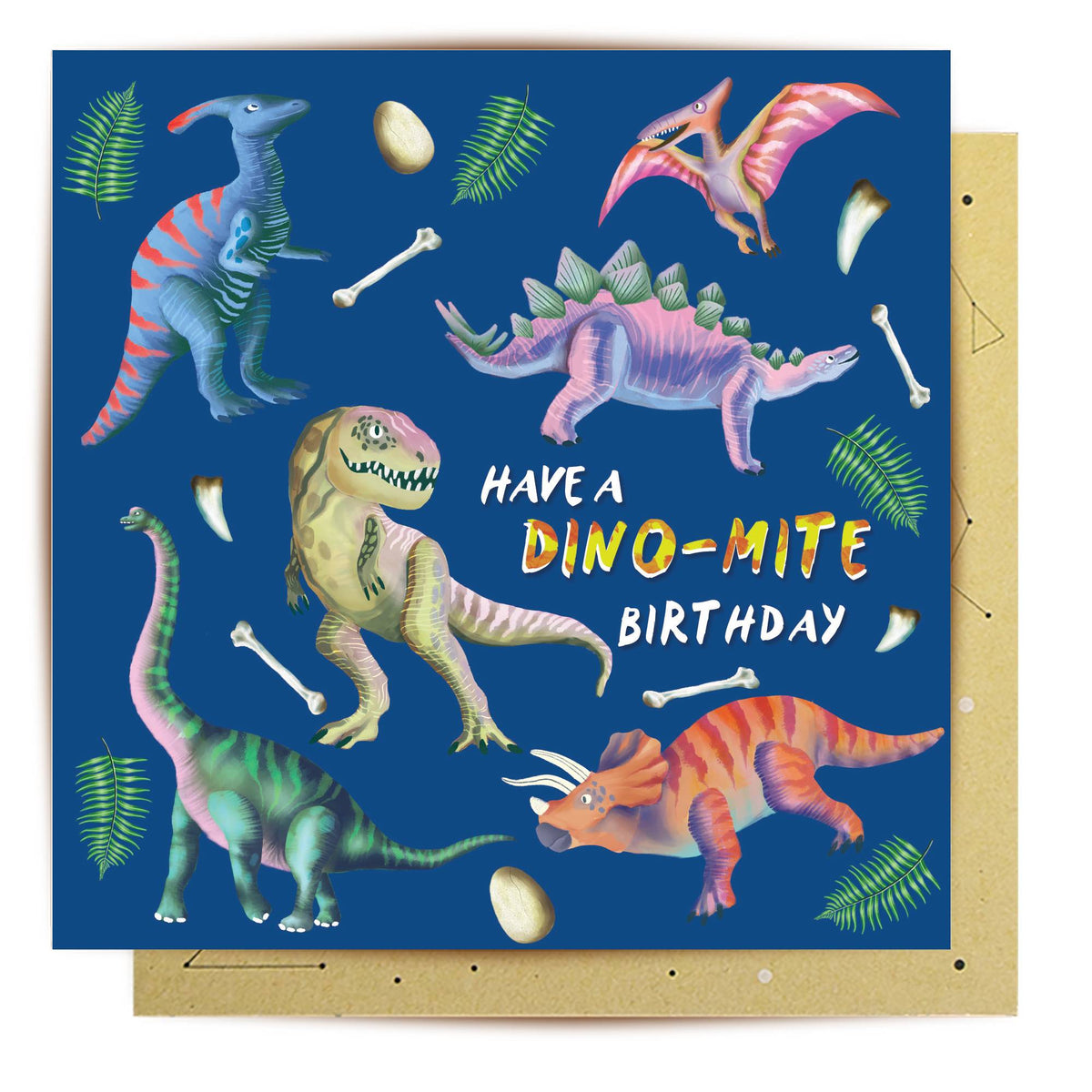 Dino Mite Birthday Card