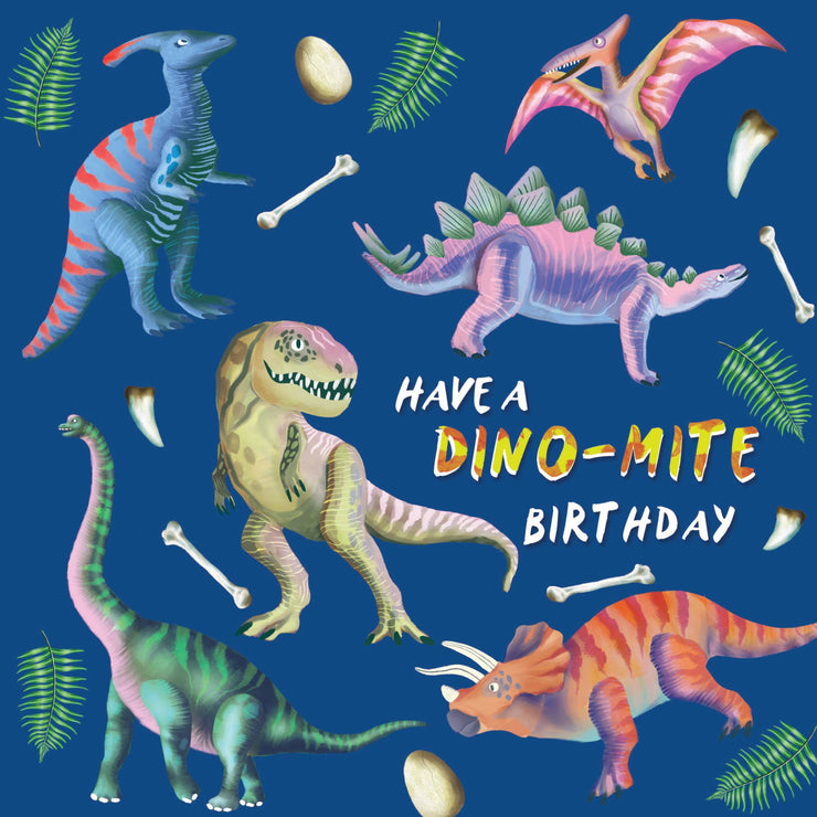 Dino Mite Birthday Card