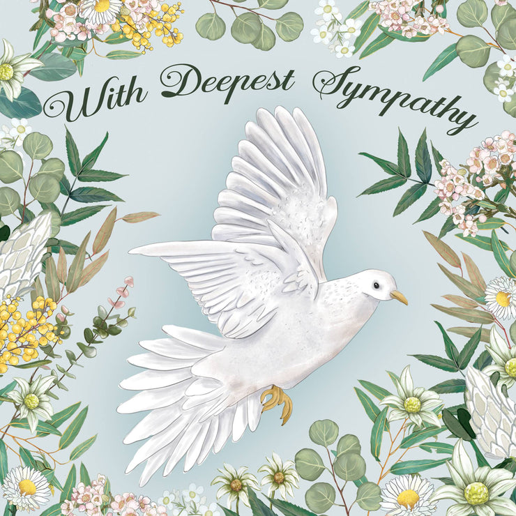 Sympathy Dove Card